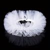 Ladies' Retro Net Tulle Puff Sleeve Fake Collar Dramatic Role Accessory Courtly Ruffle Necklace
