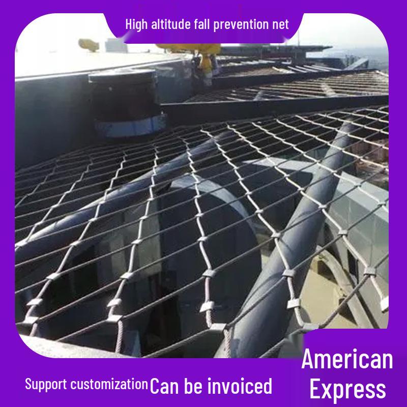 Stainless Steel Rope Mesh for Animal Cages and Terrace Fall Prevention