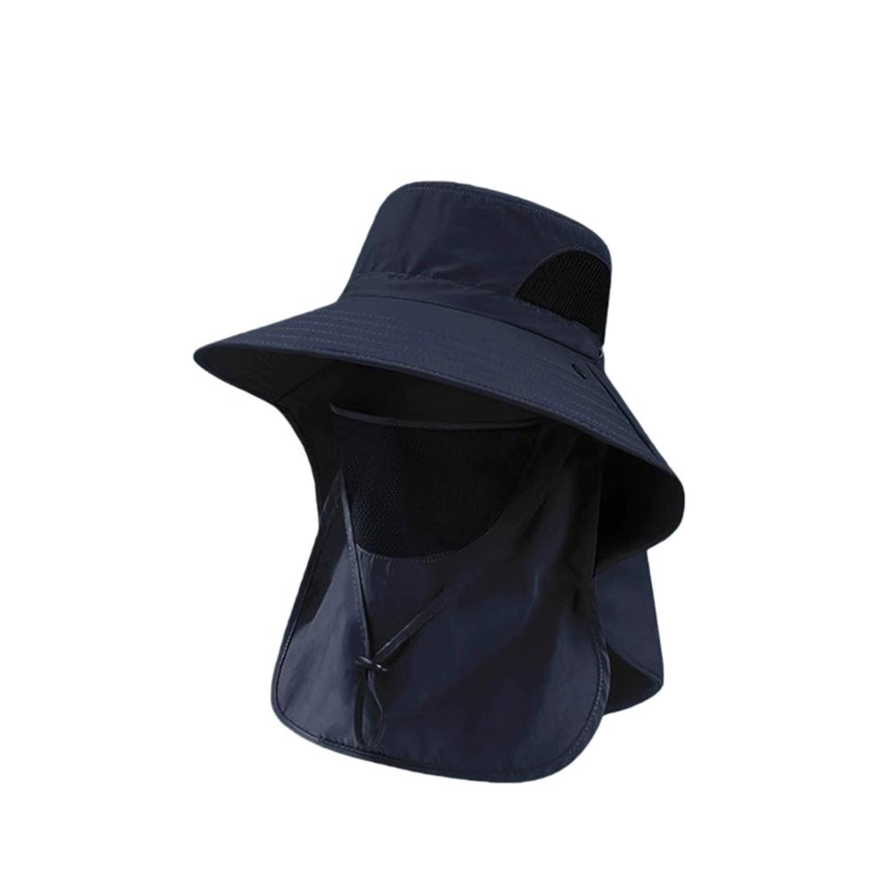 Summer UV Protection Hat Anti-UV Quick-dry Outdoor Hiking Fishing Visor Bucket Hat Mesh Breathable Outdoor Sport Cycling Sun Hat