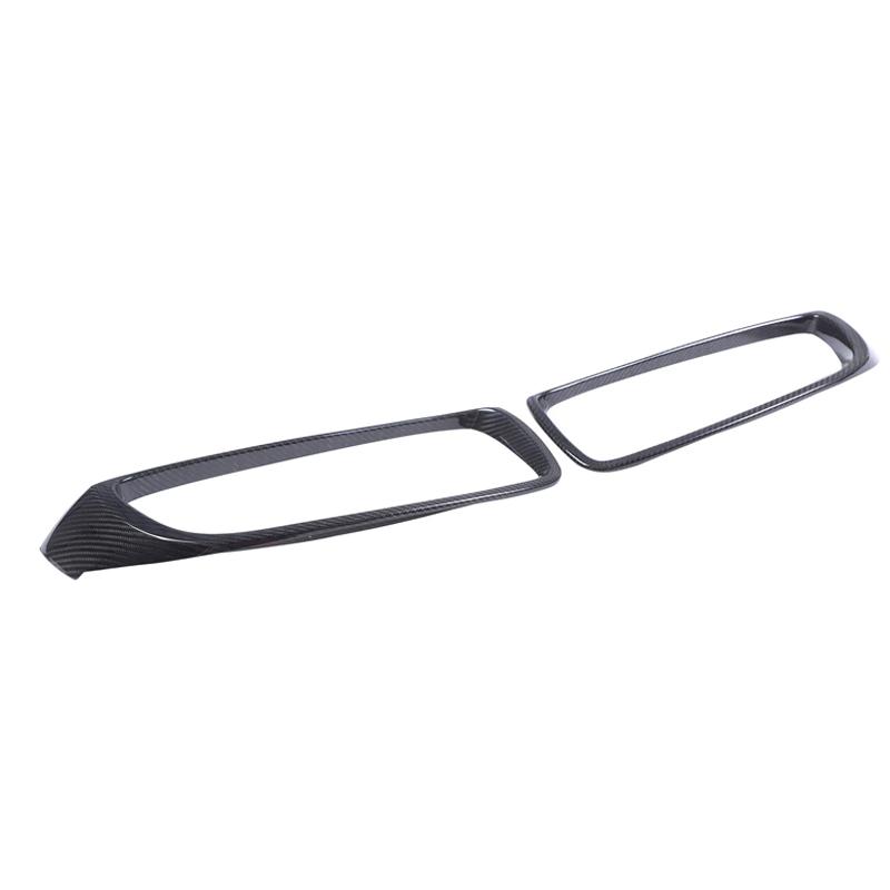 Car Front Kidney Grill Real Carbon Fiber For BMW M3 F80 M4 F82 F83 4 Series F32 2014-2019 Racing Grille Cover Car Accessories
