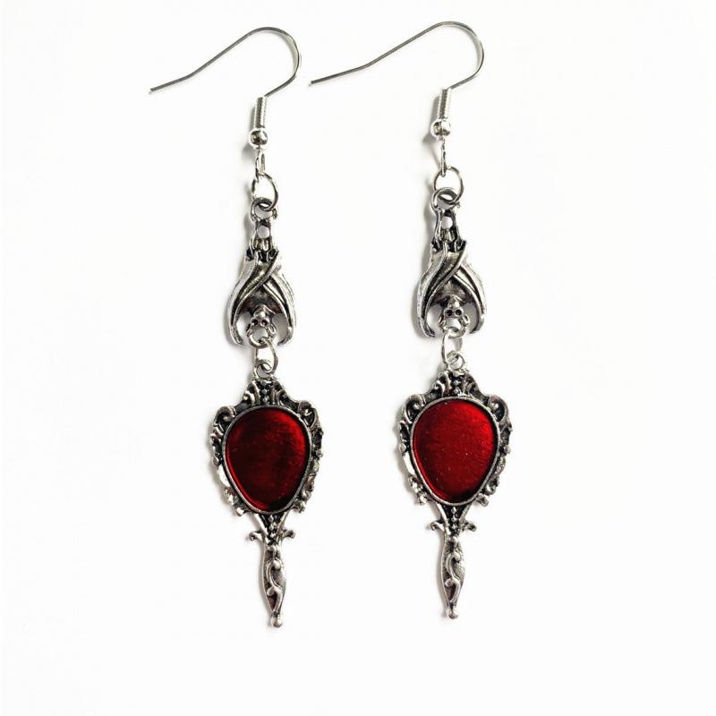 Retro Gothic Halloween Punk Earrings: European & American Style