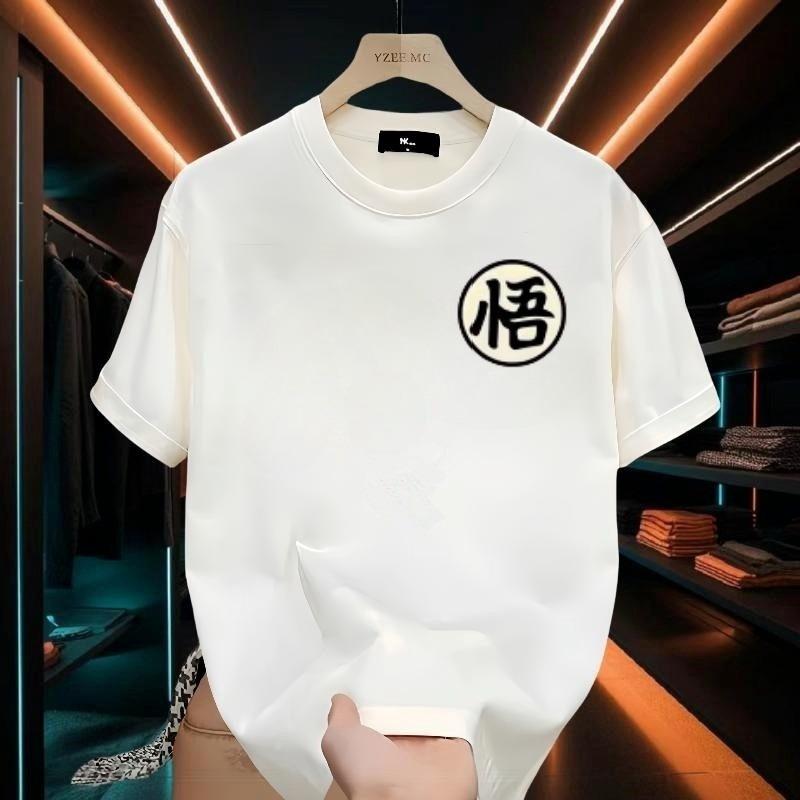 

T Shirt for Men Women Shortsleeved Dragon Ball Tshirt Goku Super Saiyan Anime Pure Cotton Summer Trend Tops Graphic Tshirts 4XL