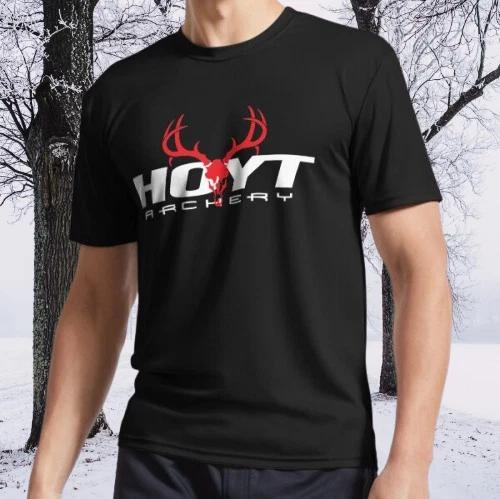 

HOYT ARCHERY ЛОГОТИП ЛУК СТРЕЛА Классическая Активная Футболка с Логотипом Смешная Размеры от S до 5XL 3XL