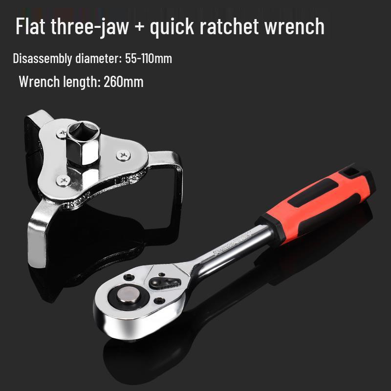 Uniwersalny klucz do filtrów oleju typu szczękowego do wykręcania i demontażu