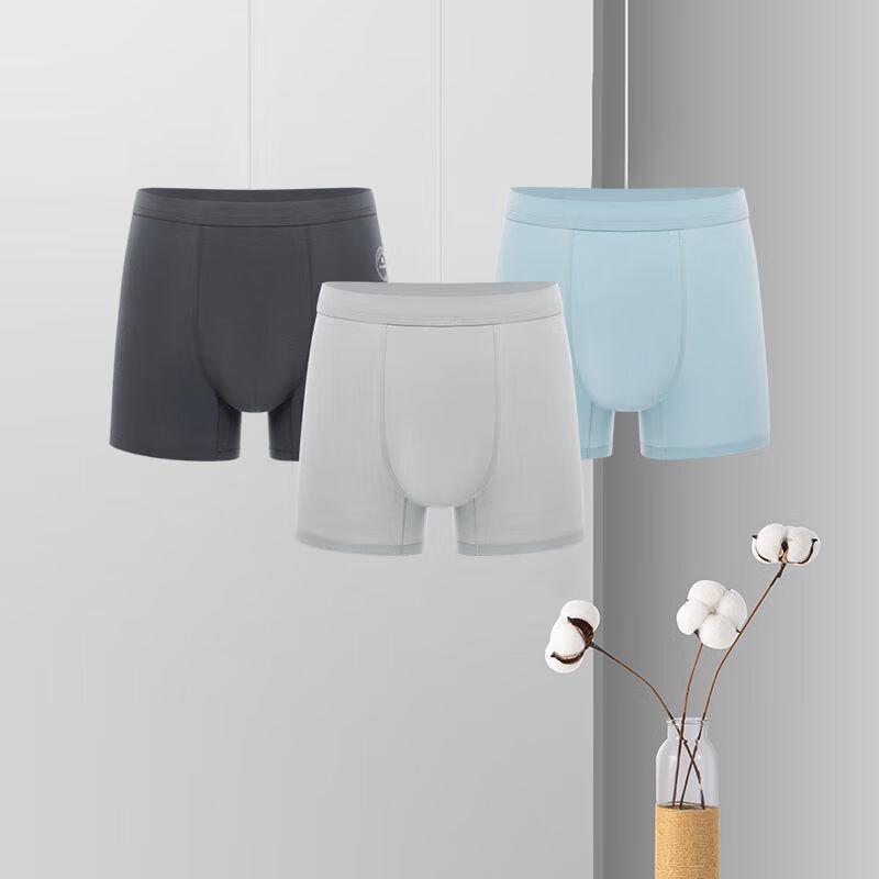 PurCotton Men's Ultra-Breathable 60-count Antibacterial Cotton Underwear