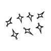 20 Stück Edelstahl Kreuz/Fischgräten/Klinge Charms Anhänger DIY Halskette Ohrringe Armbänder Anhänger Schmuckherstellung Zubehör