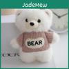 Plush Bear Keychain With Cute Letter Pendant For Kids And Teens