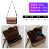 Bag women's autumn new trendy fashion contrasting color single shoulder underarm small square bag texture retro oblique span bag