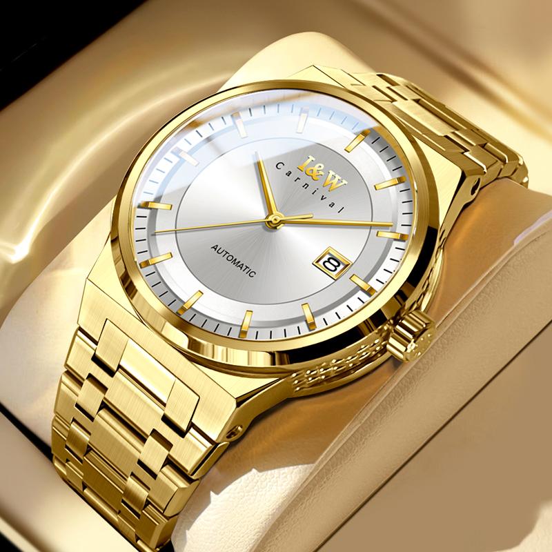 IW Mens Watches Top Brand Luxury Waterproof Automatic Mechanical Clock Male Steel Strap Casual MIYOTA Movement Watch Men