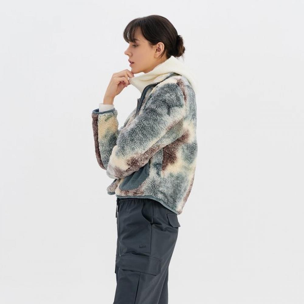 Huit Crop Marble Boafer Jumper Htwjp3l08t
