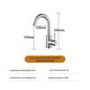 Longdai 304 Stainless Steel Rotatable Basin Faucet