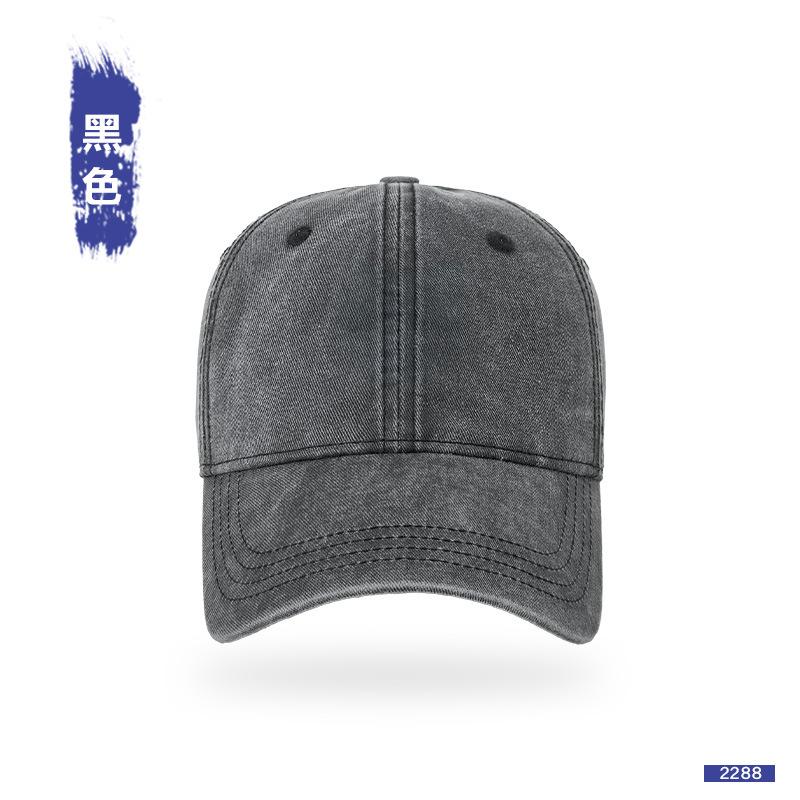 Baseball cap Women s large size cap Big head circumference sun protection hat Sun protection cap M(56-59cm) чёрный