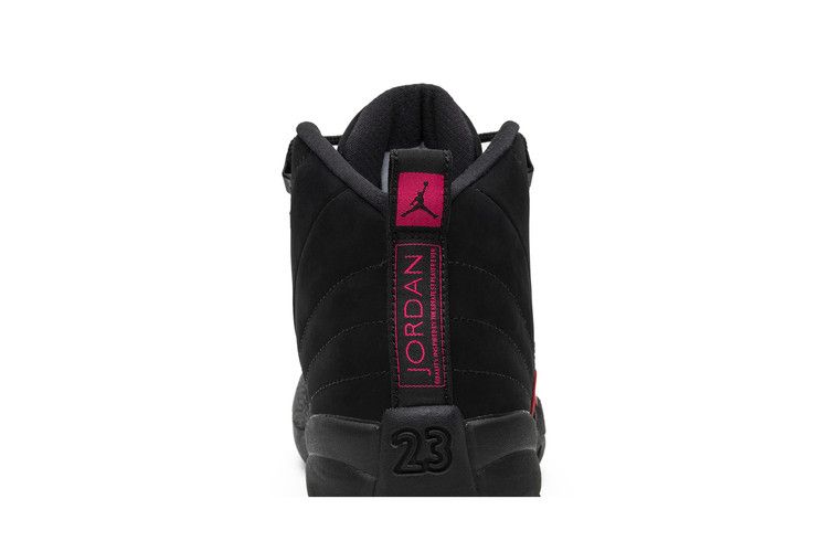 Jordan 12 Retro Black Rush Pink (GS) Sneakers