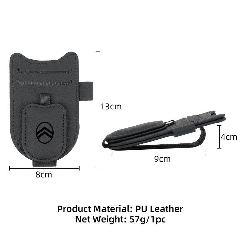Car Sunglasses Holder Sun Visor Glasses Clip Card Clip Car Accessories For Citroen C3 C4 C5 C1 C2 Berlingo Celysee Xsara Picasso