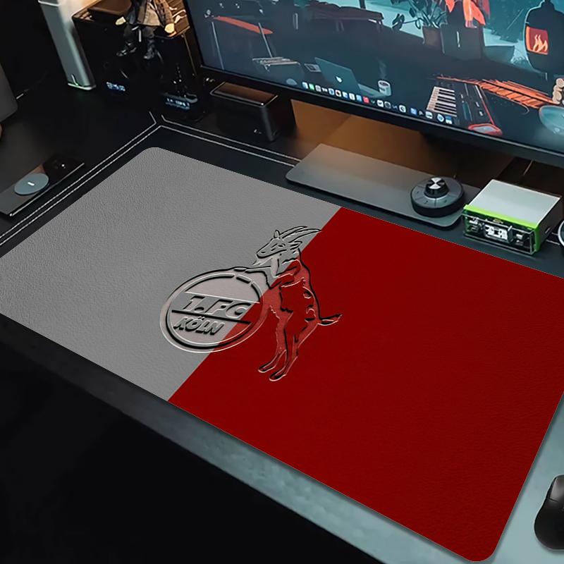 FC KÖLN Tappetino Mouse Grande Cuscino Tavolo da Gioco Antiscivolo Laptop Tablet Mousepad Grande Tappetino XXL Mini PC Tappetino da Gioco Con bordo bloccato_XIA