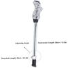 Kickstand, Aluminum Alloy Center Mount Kickstand for 24-27 Inch Mountain Road Bikes (Silver)