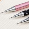 Student Mechanical Pencil 0.5/0.7mm Lead Anti-Break Buffer Design Easy Refill Clip Writing Pen Metal Body Primary School Student Mechanical Pencil