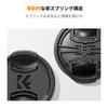 K&F Concept 82mm Lens Cap 4 Piece Set Lens Cap + Cleaning Cloth + Loss Prevention Strap Lens Protect Cap Inner Type One Touch