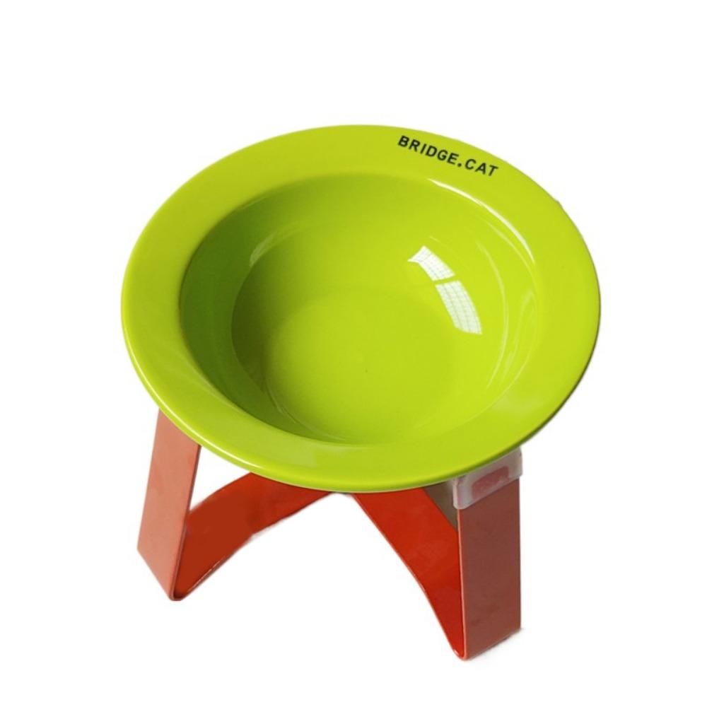 

Multicolor Flying Disc Pet Bowl Korean Style Cat Feeding Bowls For Cat and Dog