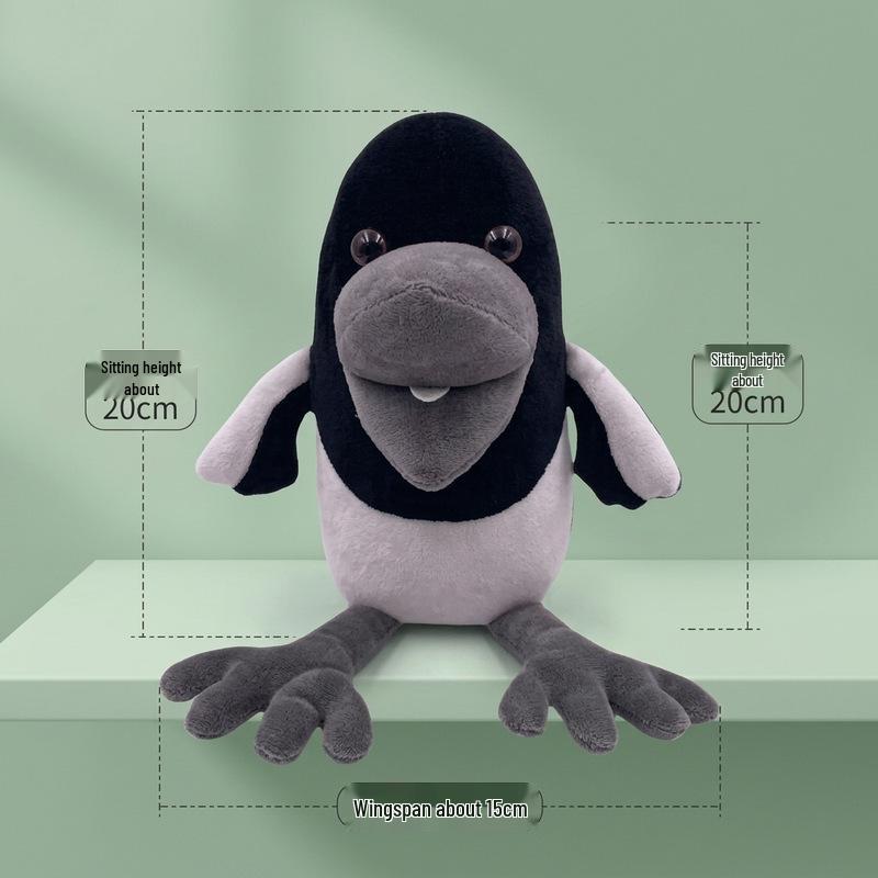 Steve & Maggie Magpie Crow Plush Toy
