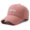 New Baseball Cap Embroidered Letters Fashion Versatile Cap Men's and Women's Peaked Cap Sunshade Sunscreen Baseball Cap