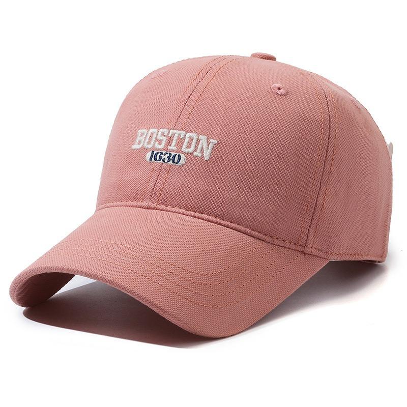 New Baseball Cap Embroidered Letters Fashion Versatile Cap Men's and Women's Peaked Cap Sunshade Sunscreen Baseball Cap