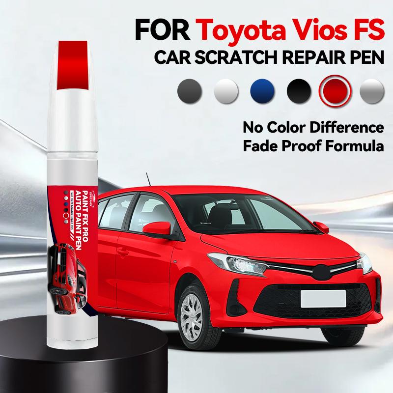 Vehicle for Exclusive Use Car Paint Repair Pen For Toyota Vios FS Paint Scratch Repair Accessories Black White Silver Gray Blue