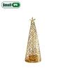 European Metal Christmas Tree Candle Holder Holiday Decoration Tea Light Cup Table Holiday Party Home Decoration Accessories