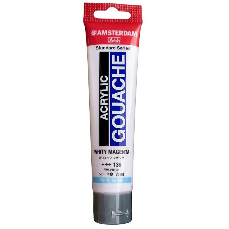 

Talence acrylic gouache Amsterdam acrylic gouache whitey magenta AAG70 136 70ml