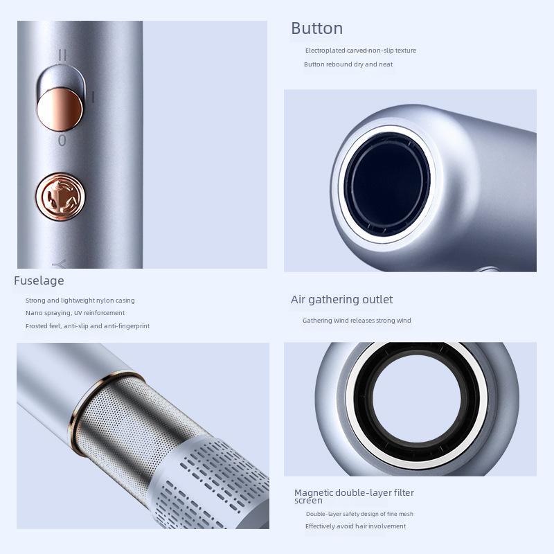 Shunrui High-Speed Ionic Hair Dryer with Intelligent Temperature Control