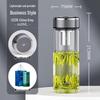 Vientiane Creative Thickened Glass Cup with Lid