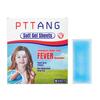 10 Sheets Cooling Gel Patches for Fever Relief Long-Lasting 8 Hours Non-Medicated Fever Comfort Patch for Kids Adults Breathable Fast Cooling Patch