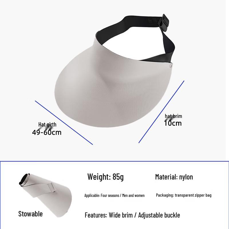 Summer Foldable Wide Brim Sun Visor