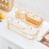 Elegant Transparent Serving Platter Set