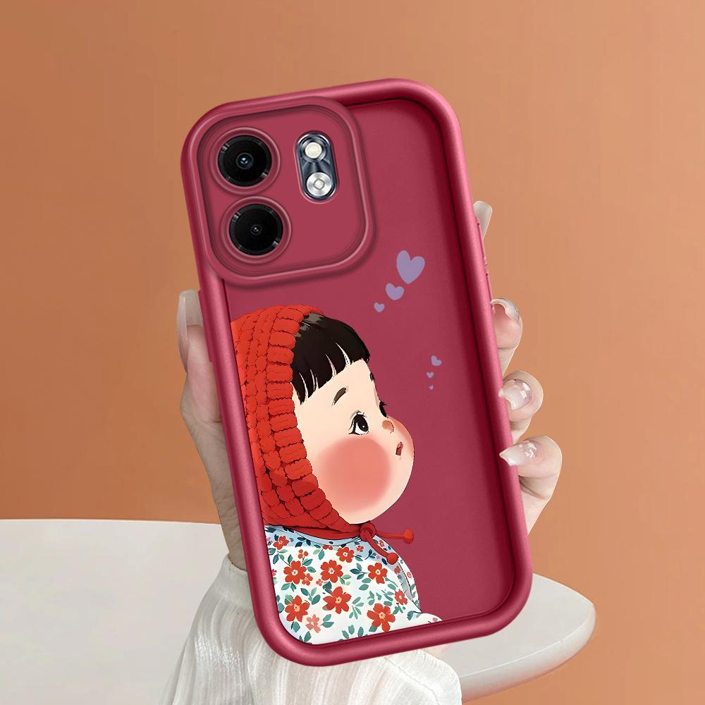 Soft Silicone Phone Casing Full Cover Camera Shockproof Protection Case for Huawei Honor Infinix Tecno iPhone Motorola Google