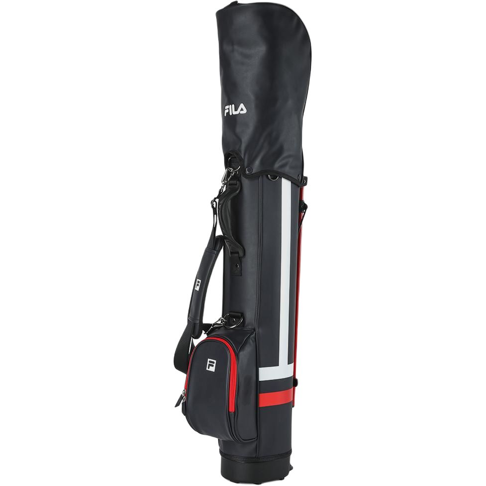

FILA Lightweight Portable Multifunctional Golf Bag PU Fitness Bag Mini Men bags Black A13M425101F Tide Blue,XS