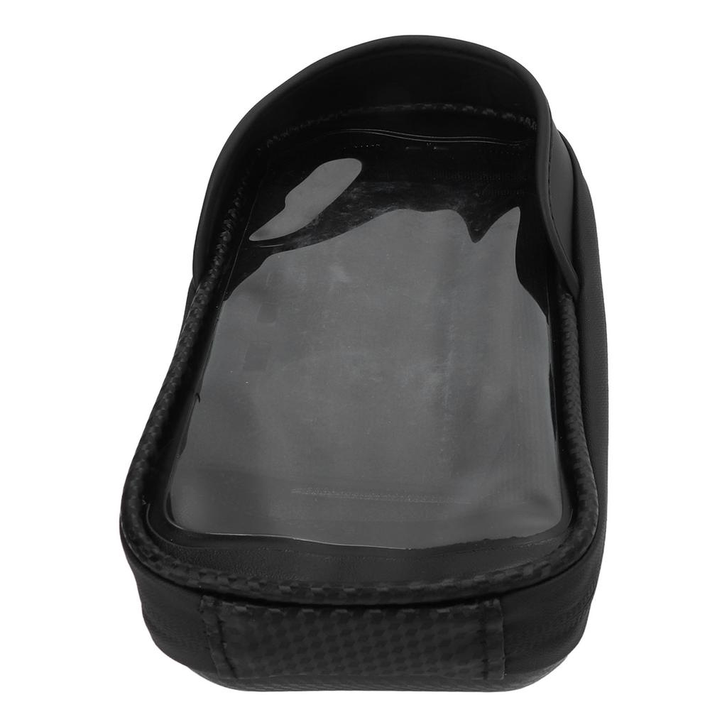 Bike Phone Bag EVA TPU Sun Visor Sensitive Touch Waterproof Zipper Easy Installation Bike Frame Bag for 7in Phone
