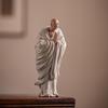 Zen Malý mnich Buddhistická socha Šámi pro meditaci Keramické figurky Čajovna Feng-šuej Čínské sochy k dekoraci Dárek