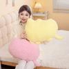 Girl Heart Pink Cat Throw Pillow Plush Toy Doll Cat Back Doll Home Sofa Pillow Doll