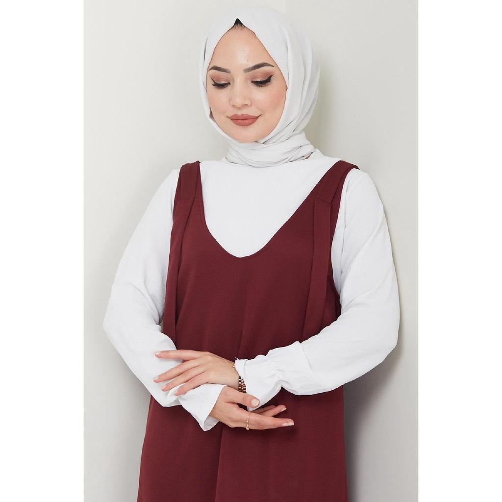 Rochie Gilet Tricotat Nehir Negru HM2389