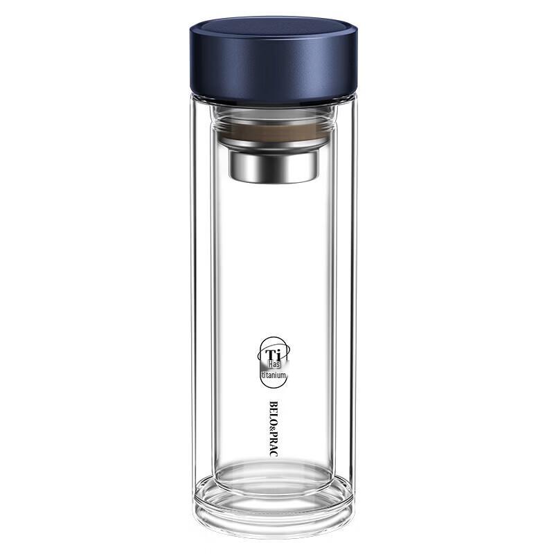 BELO&PRAC Double Wall Glass Cup