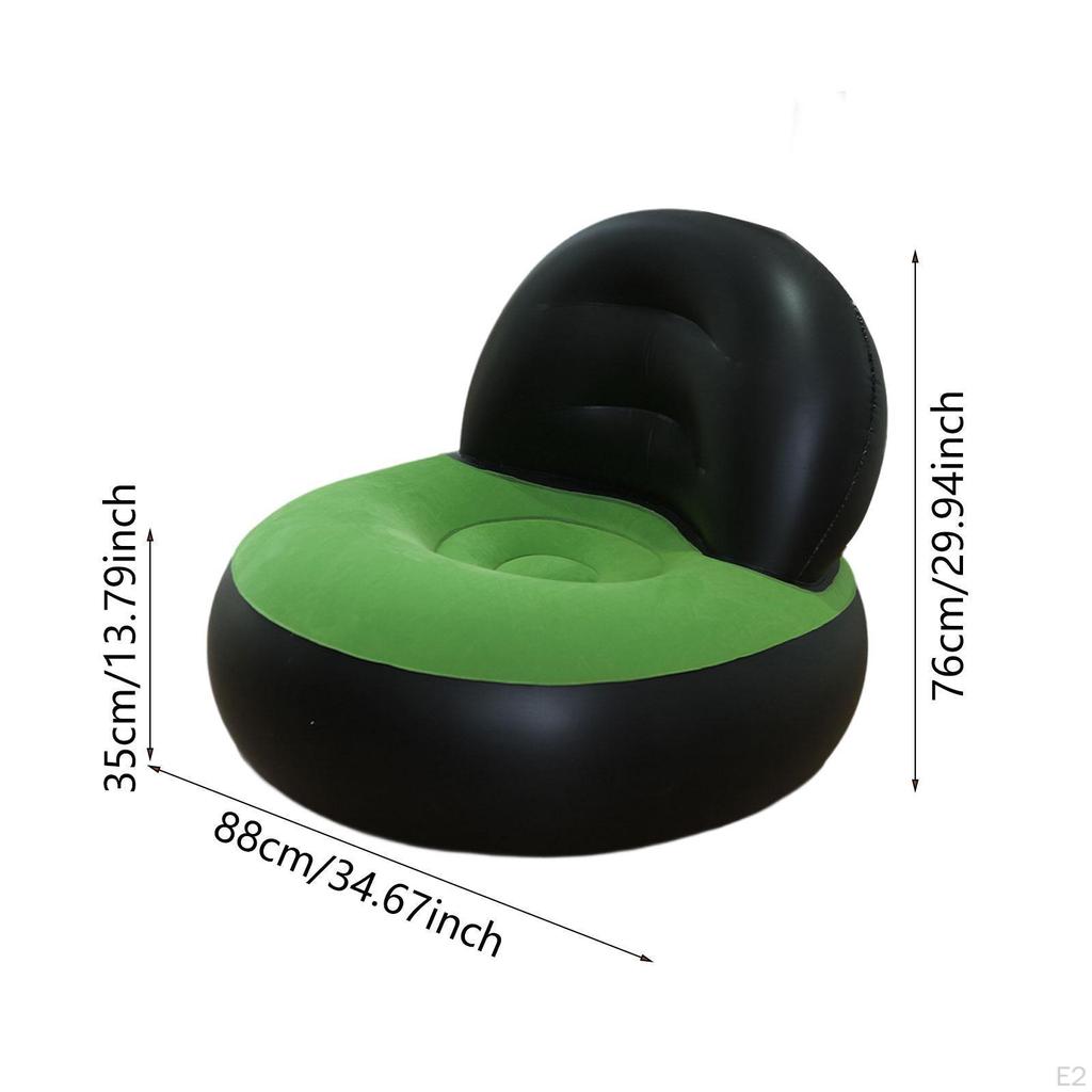 Nafukovací pohovka Air Couch s opěradlem pro cestování a venkovní použití