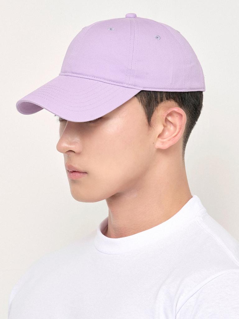 SHAKA WEAR Original Back Logo Basic Ball Cap Unisex_Pastel Purple