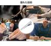 Tie Clip Compact and Natural Suitable for Everyday and Business Plain Design [LUYING] - Simple, Presence, Wear, (Silver)