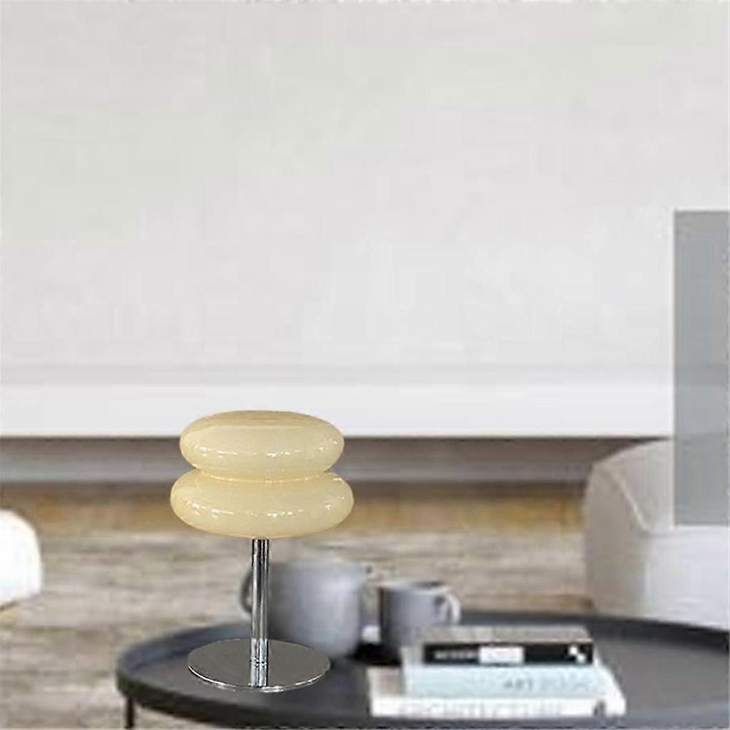 Lampada a guscio d'uovo retrò Lampada a fungo Mid Century Modern Lampada da scrivania USB Dimmerazione tricromatica Soggiorno