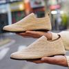 YRZL Summer Mesh Loafers Men Breathable Lightweight Thin Bottom Walking Shoes Anti-Slip Driving Casual Office Mens Shoes