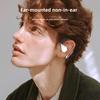 Intelligens képernyő, nyitott fülű LCD-kijelző Zajszűrő fejhallgató OWS Sports Bluetooth Headset