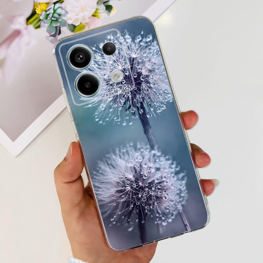 For Xiaomi Poco X6 Pro 5G Case New Fashion Painted Cover Clear Silicone Soft TPU Phone Case For Xiaomi Poco X6 Pro PocoX6 Bumper