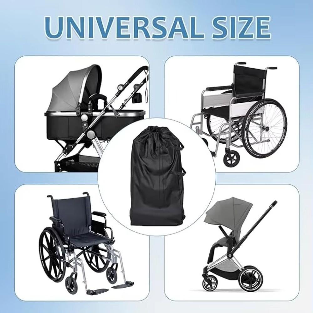 Dustproof Baby Stroller Storage Bag Travel Carts Accessories For Airplane Transport