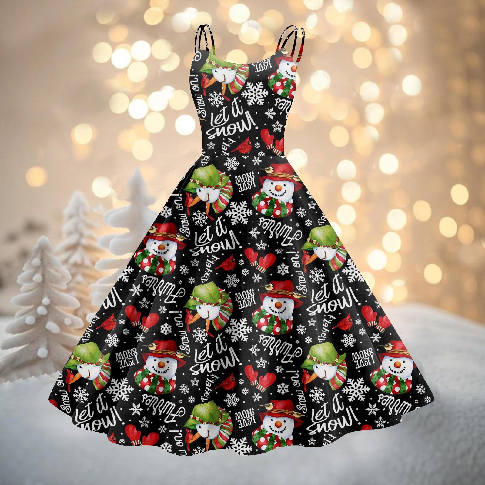 

Жіноча модна різдвяна сексуальна готична коктейльна сукня без бретелей у стилі панк, вінтажна сукня. S чорний